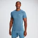 MP Men's Seamless Short Sleeve T-Shirt - Graphite Blue