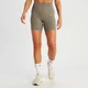 MP Women's Tempo Rib Seamless Shorts - Deep Taupe