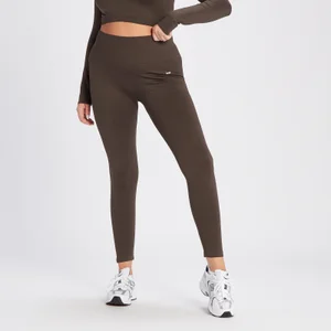 MP Women's Shape Seamless Leggings - Coffee - Size M
