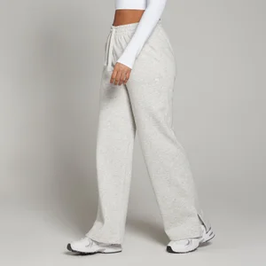 MP Women's Basics Straight Leg Joggers - Light Grey Marl - Size L
