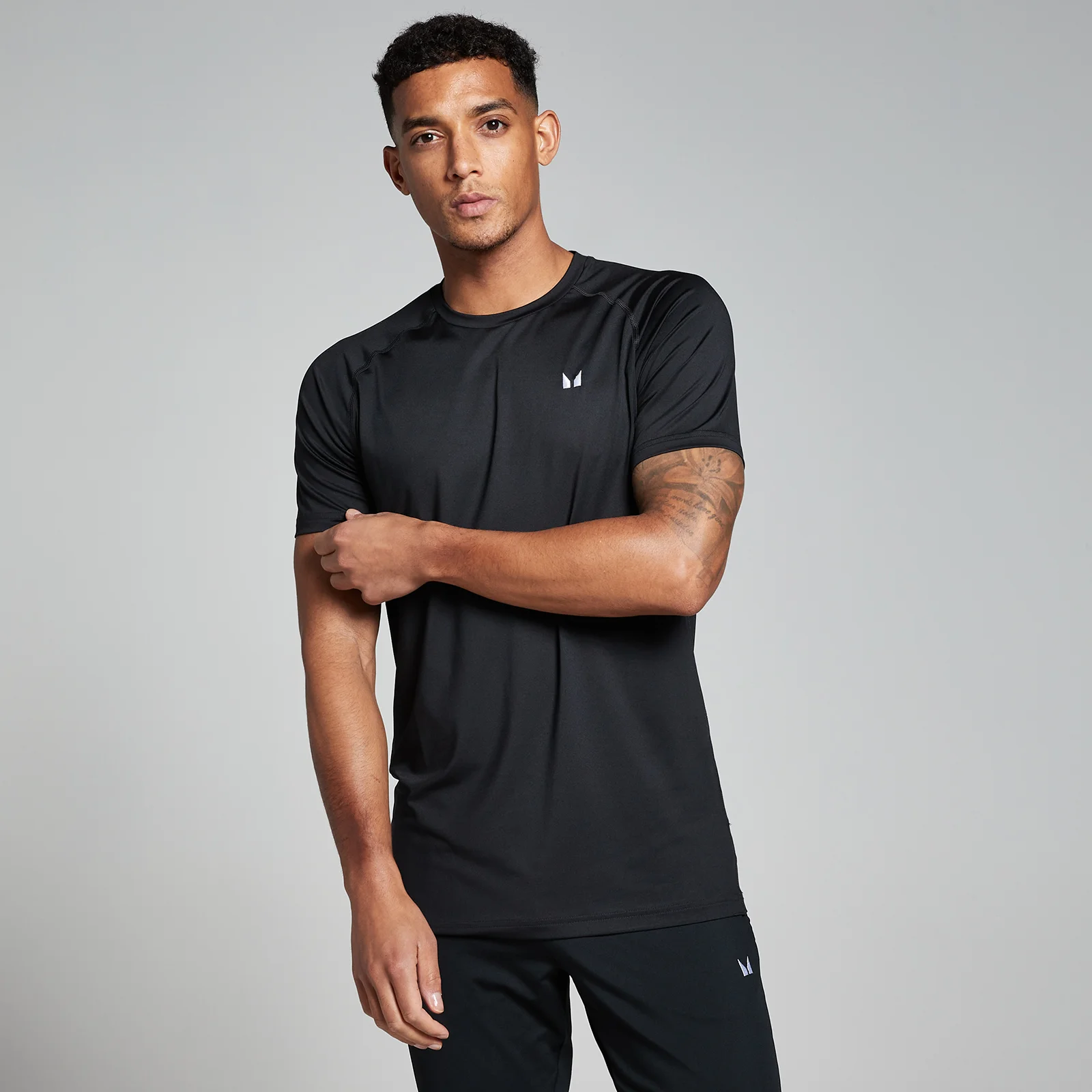 MP Men's Training Short Sleeve T-Shirt - Black - M Image 1