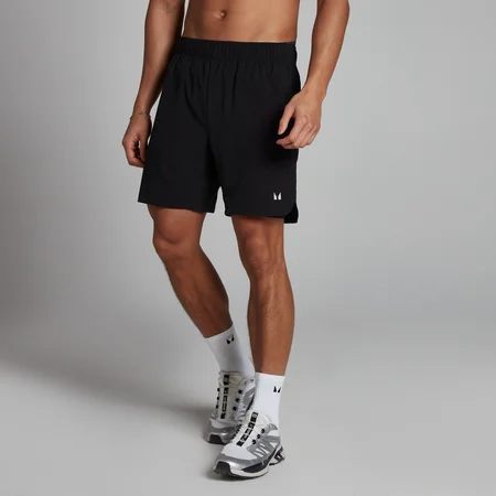 MP Men's 2-in-1 7" Training Shorts - Black