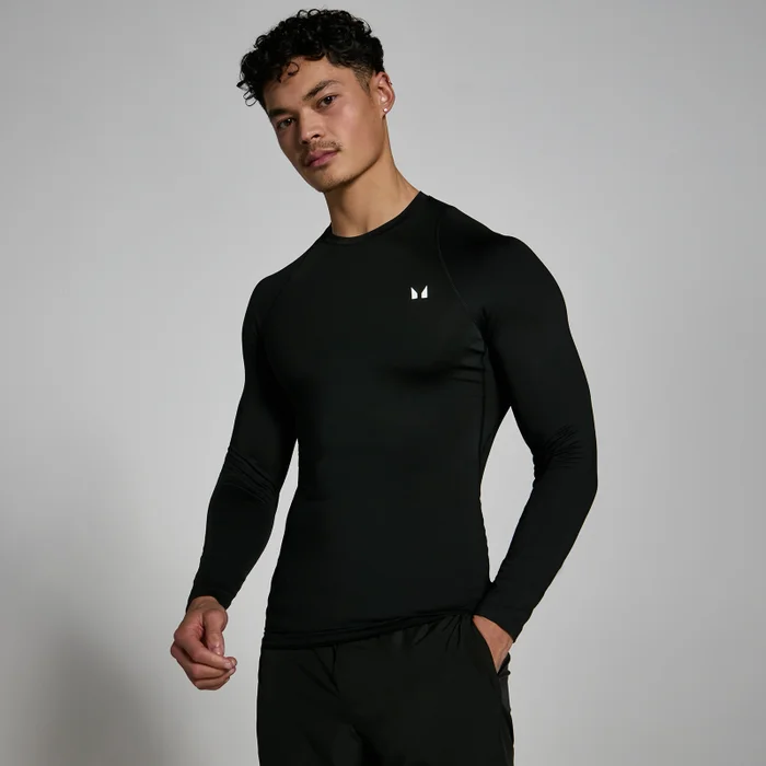 MP Men's Training Long Sleeve Baselayer - Black