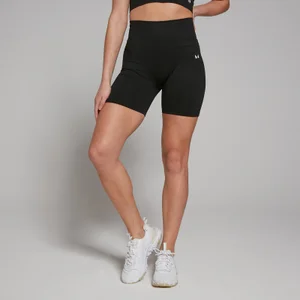 MP Women's Shape Seamless Cycling Shorts - Black - Size XS