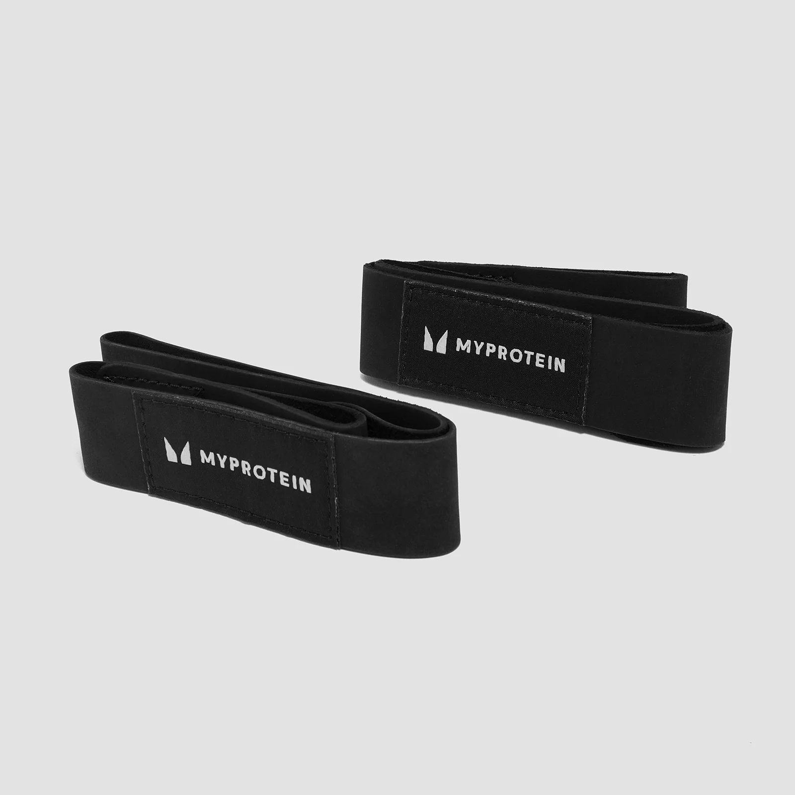 Myprotein Suede Lifting Straps - Black Image 1
