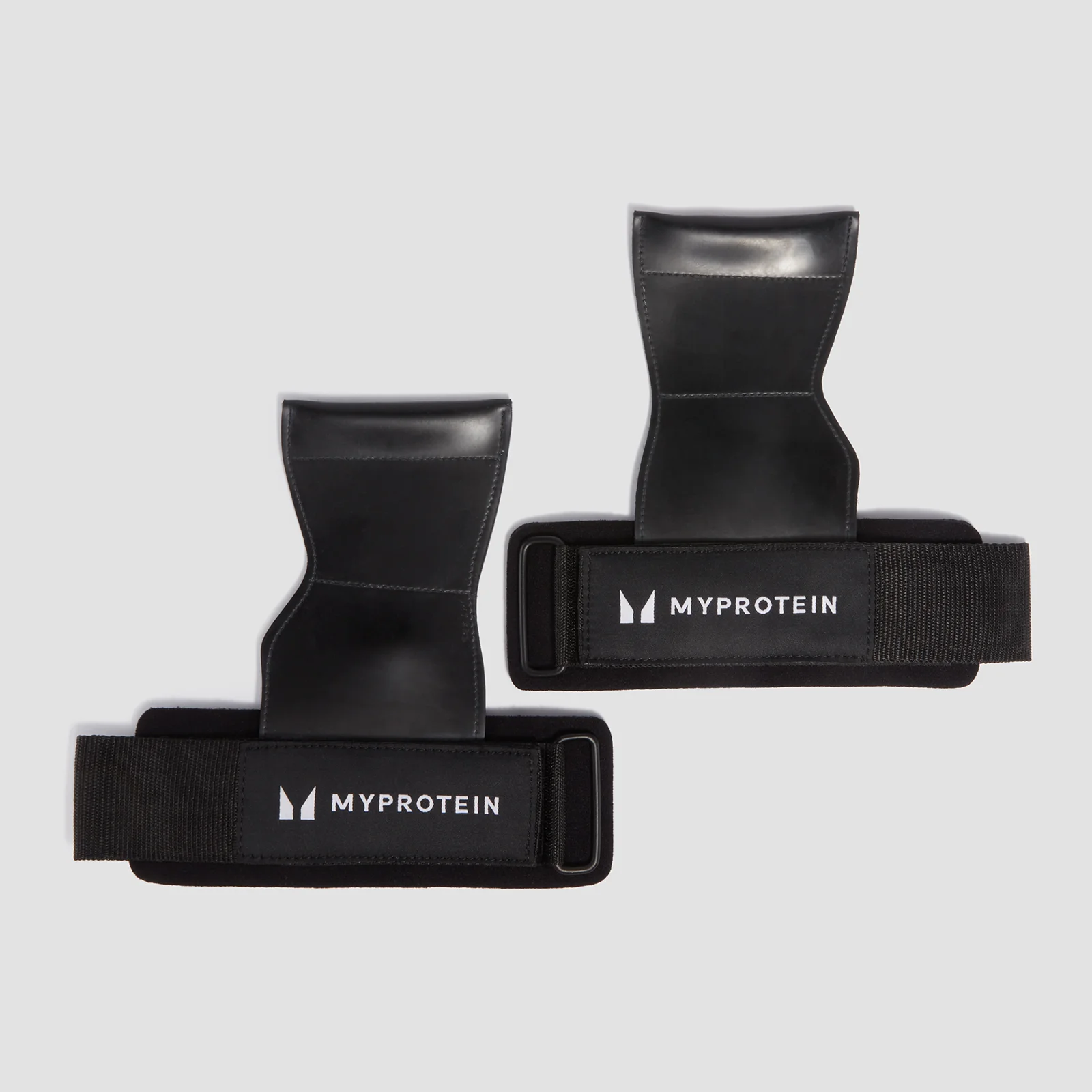 Myprotein Heavy Duty Lifting Grips - Black Image 1