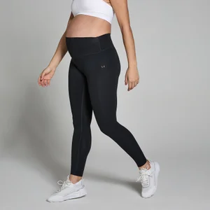 MP Women's Maternity Mid Rise Leggings - Black - Size S