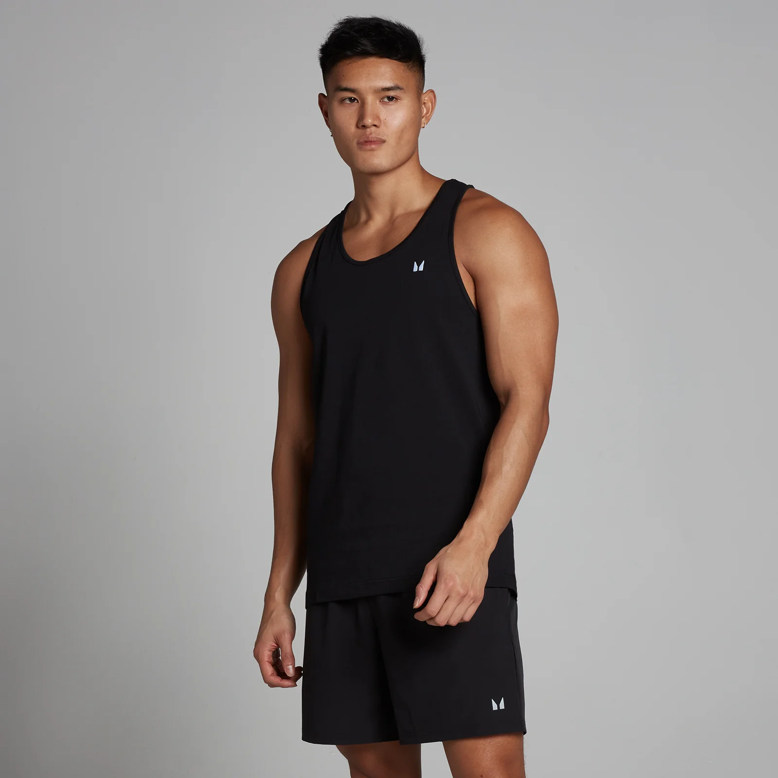 MP Men's Cotton Vest - Black - XXXL Image 1