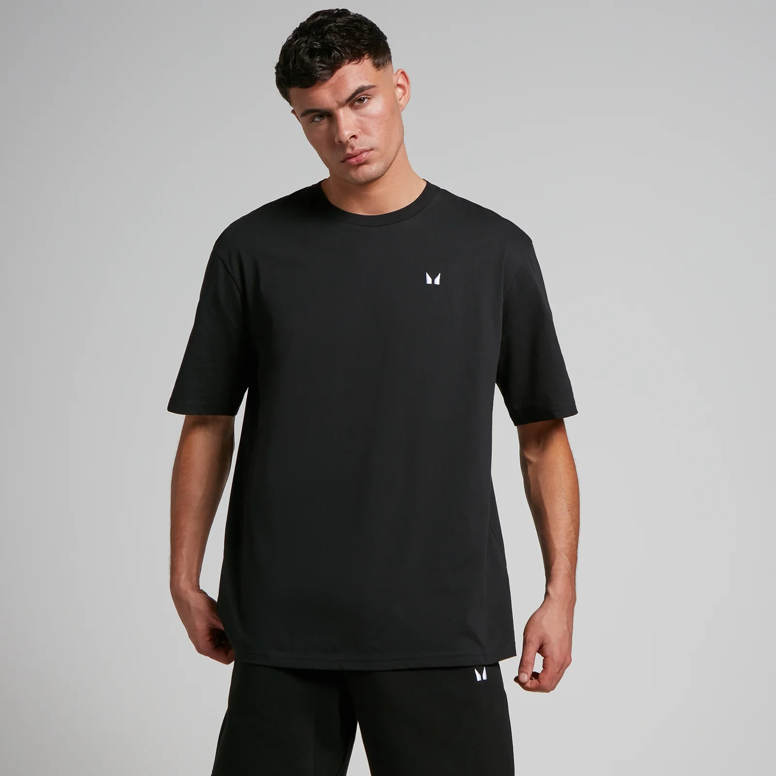 MP Men's Rest Day Oversized T-Shirt - Black - M Image 1