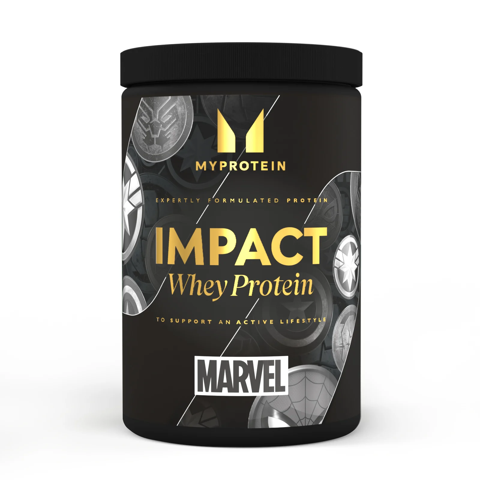 Impact Whey Protein - MARVEL - 625g - Chocolate Peanut Pretzel Image 1