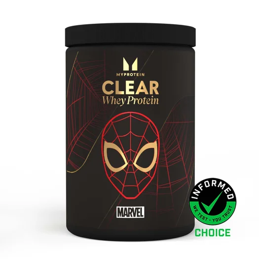 Clear Whey Protein - 500g - 20servings - Spider-Man - Raspberry & Strawberry