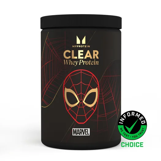 Clear Whey Protein - 500g - 20servings - Spider-Man - Raspberry & Strawberry