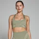 MP Women's Tempo Ultra Geometric Seamless Sports Bra - Brindle