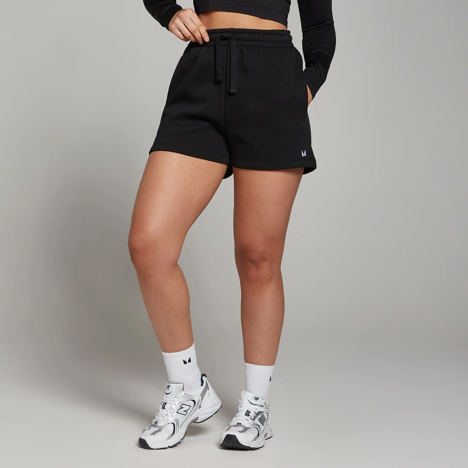 MP Women's Basics Sweatshorts - Black - XS Image 1
