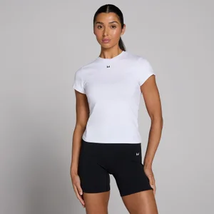 MP Women's Basics Body Fit Short Sleeve T-Shirt - White - Size XL