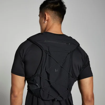 MP Unisex Hydration Vest & 2 Soft Running Bottles Bundle - Black - M Image 7