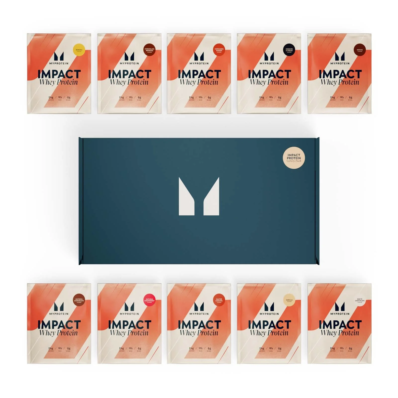 Impact Protein Variety Pack (10 Servings) Image 1