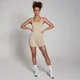 MP Women's Tempo Rib Seamless Unitard - Cream