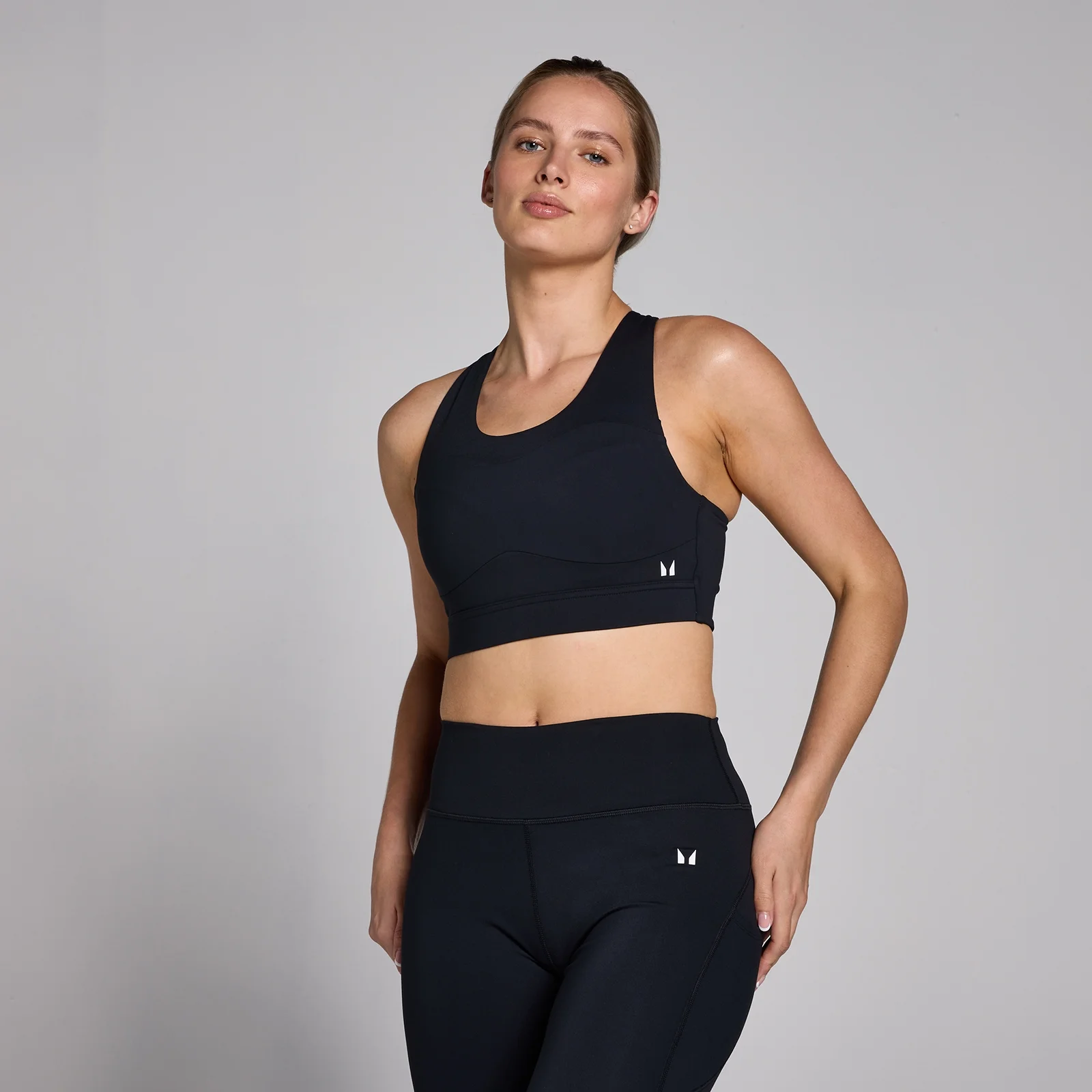 MP Women's Power High Support Bra - Black - S Image 1