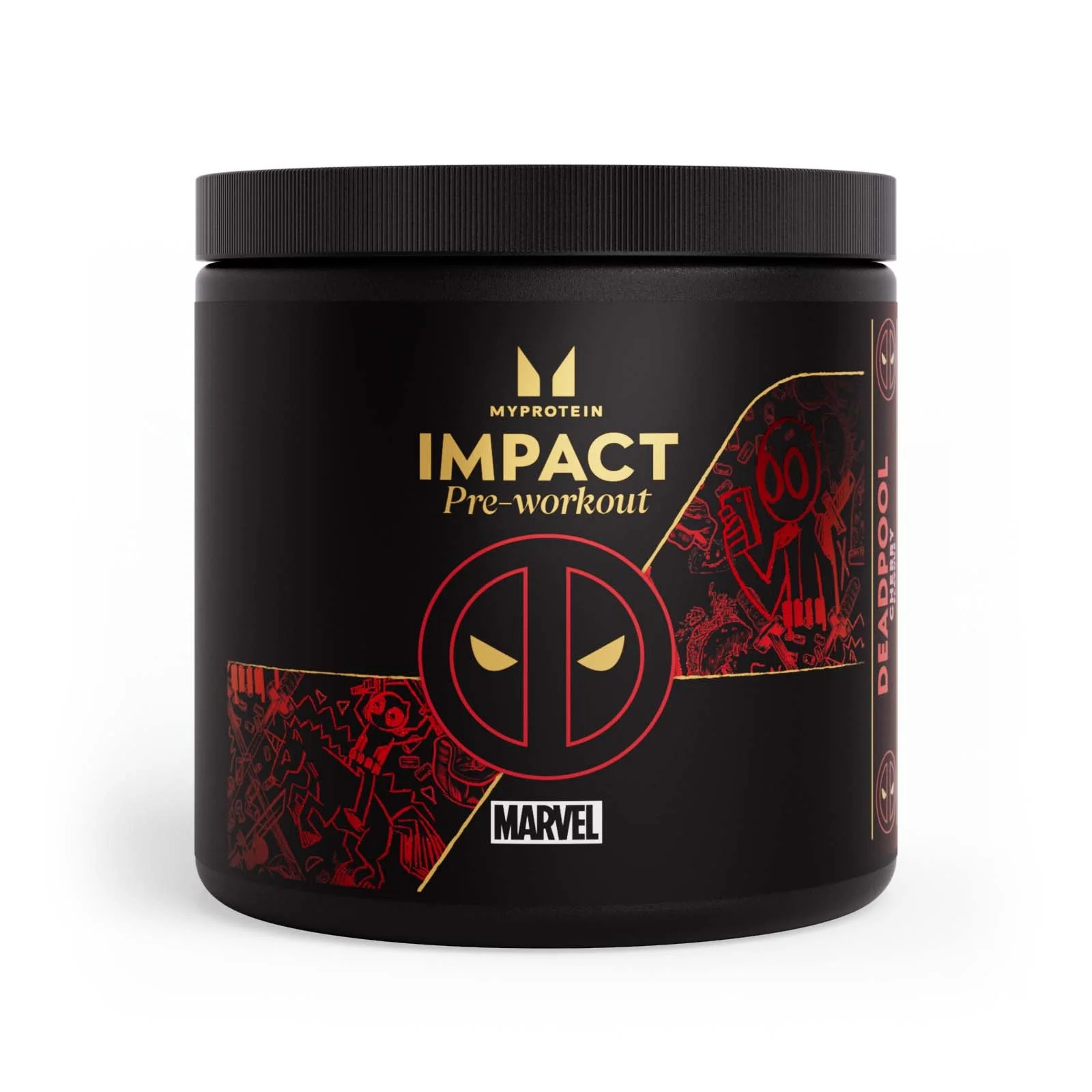 Impact Pre-Workout – Deadpool - Cherry - 40servings - Cherry Image 1