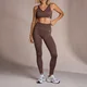 MP X Tatiana Seamless Rib Leggings - Coffee