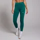 MP Women's Tempo Seamless Hybrid Leggings - Deep Teal