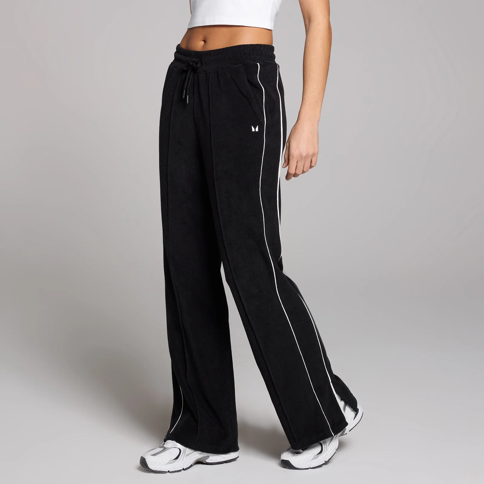 MP Women's Lifestyle Towelling Joggers - Black - XS Image 1
