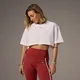 MP X Tatiana Super Crop Top - White