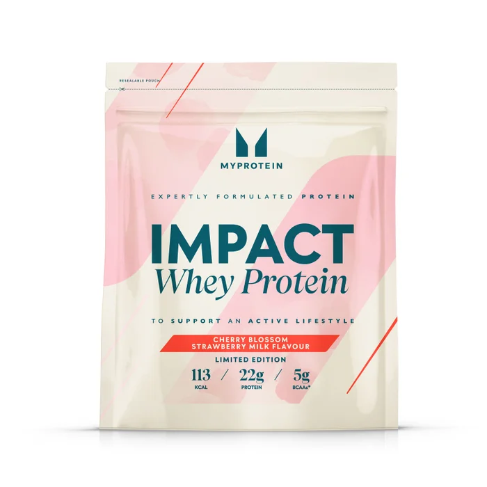 Impact Whey Protein - Cherry Blossom Strawberry Milk