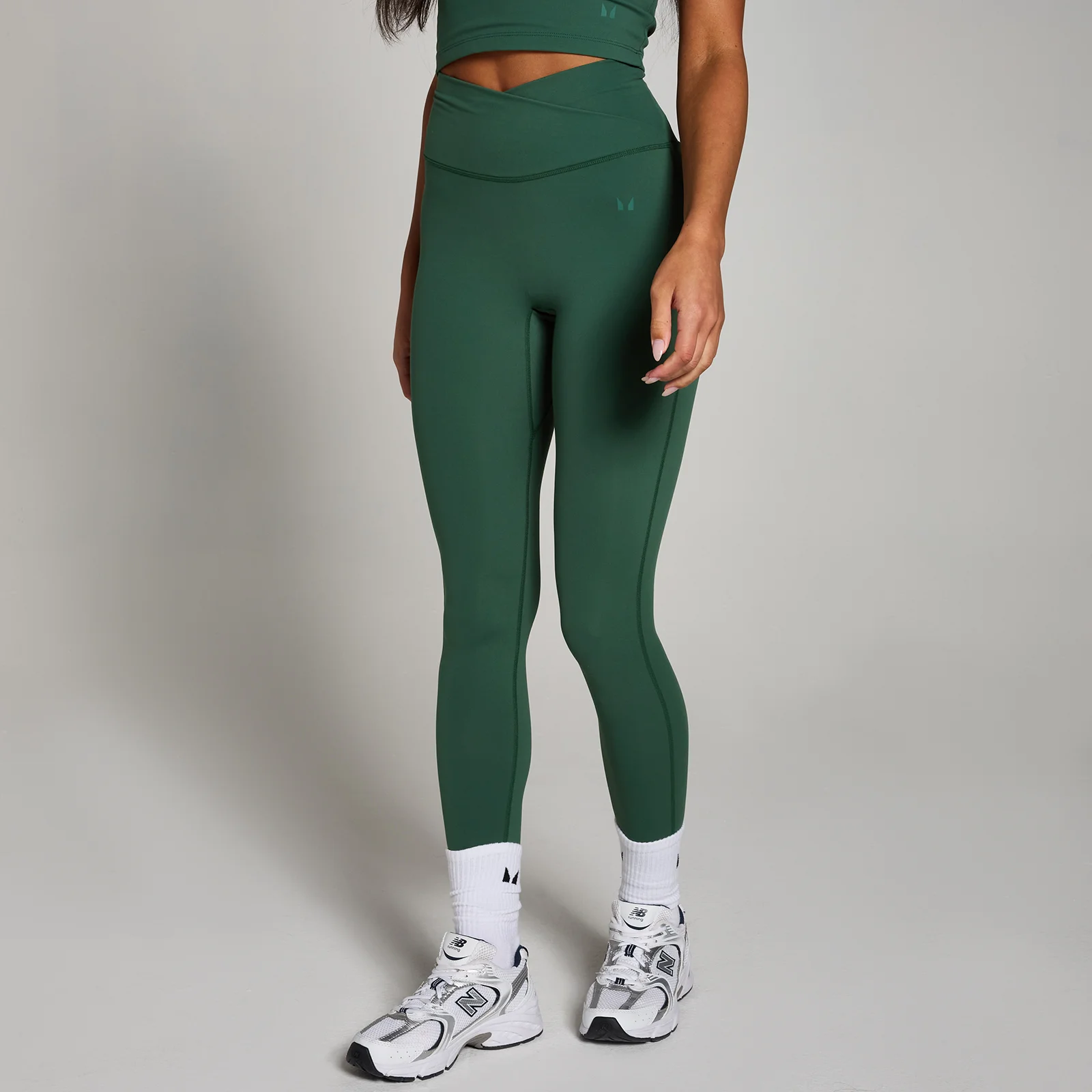 MP Women's Tempo Leggings - Racing Green - XS Image 1