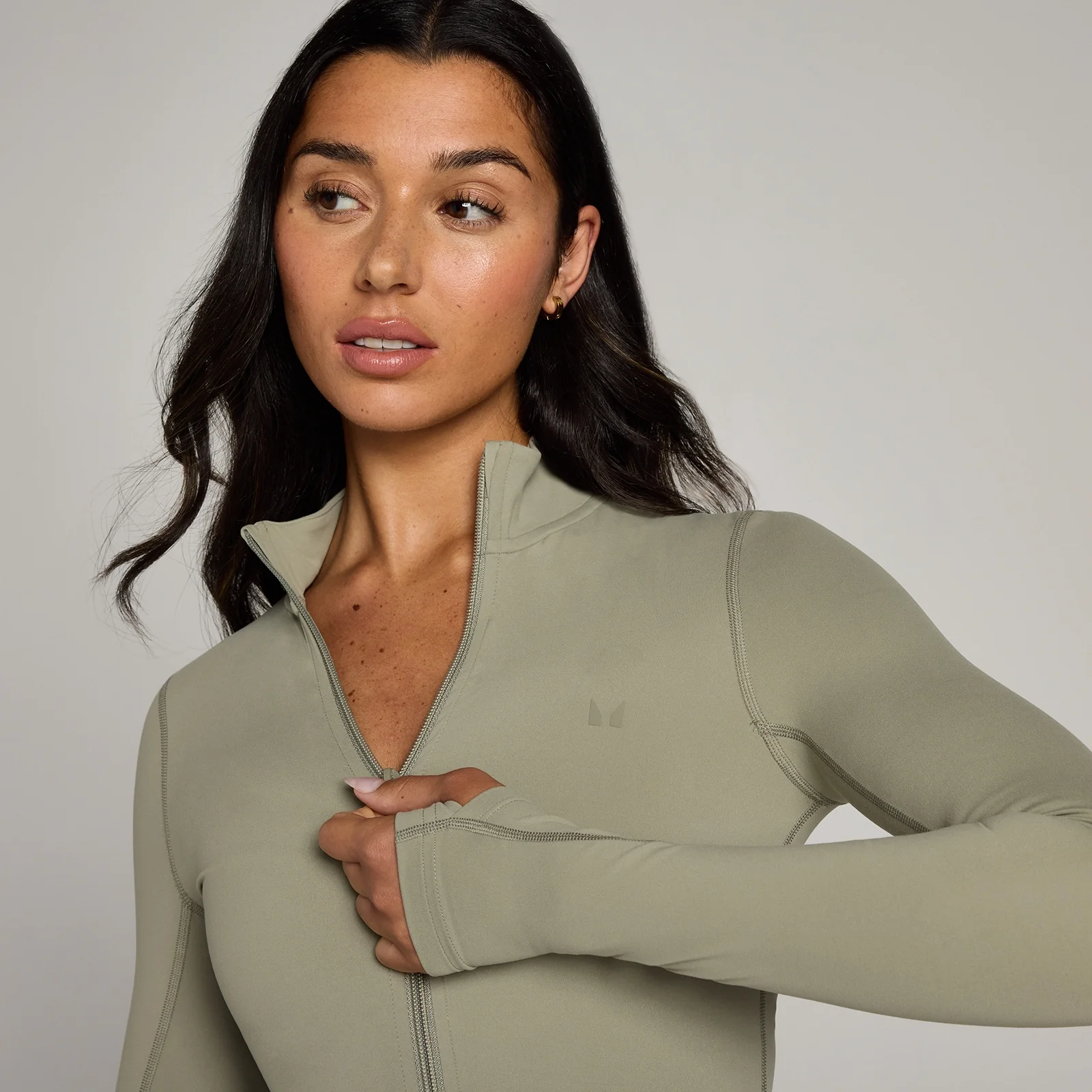 MP Women's Tempo Cropped Jacket - Brindle - XS Image 4
