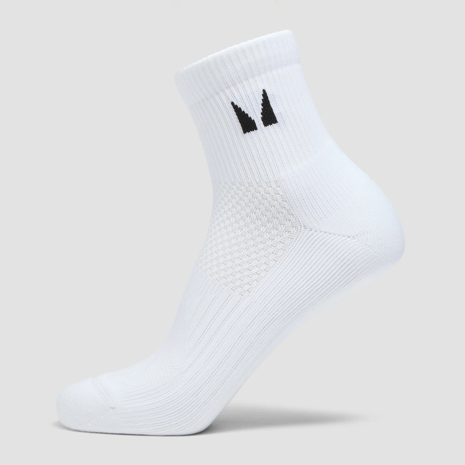 MP Running Ankle Socks - White - UK 2-5 Image 1