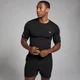 MP Men's Active Seamless Printed T-Shirt - Black