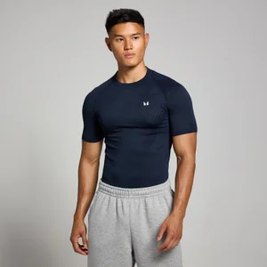 MP Men's Tempo Pillar Graphic Seamless T-Shirt - Navy - Size L