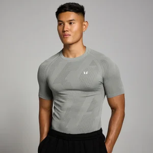 MP Men's Tempo Pillar Graphic Seamless T-Shirt - Storm - Size XL