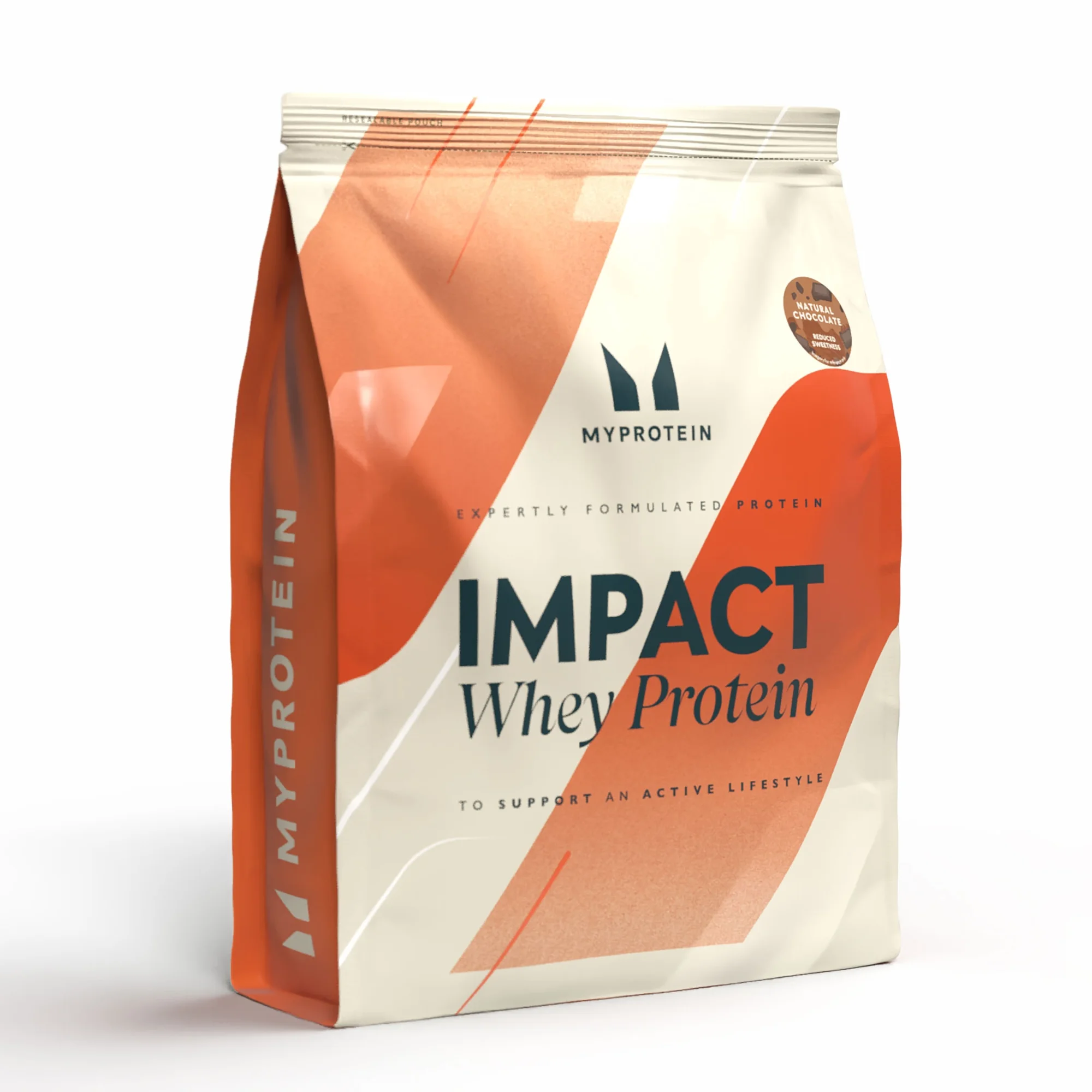 Impact Whey Protein – Reduced Sweetness Natural Chocolate - 1kg - Reduced Sweetness Natural Chocolate Image 1