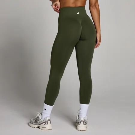 MP Women's Tempo Seamless Leggings - Forest Green