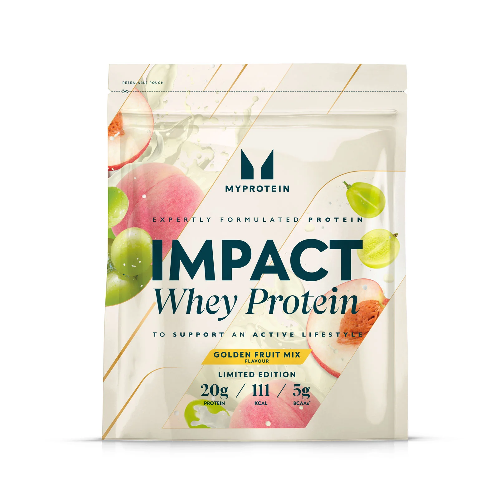 Impact Whey Protein | Golden Fruit Mix - 250G - 8servings - Golden Fruit Mix Image 1