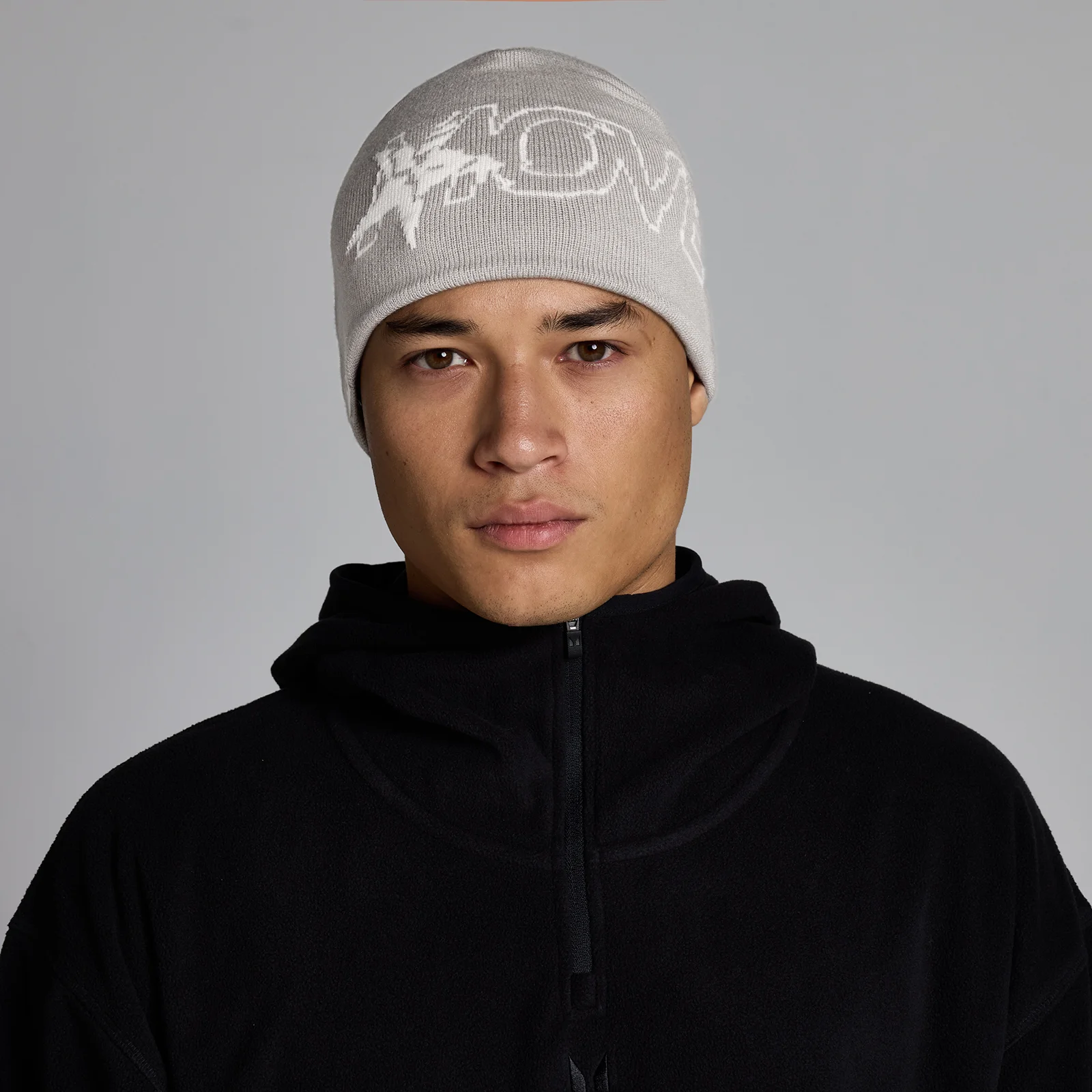 MP Move Club Graphic Beanie - Sustained Grey Image 1