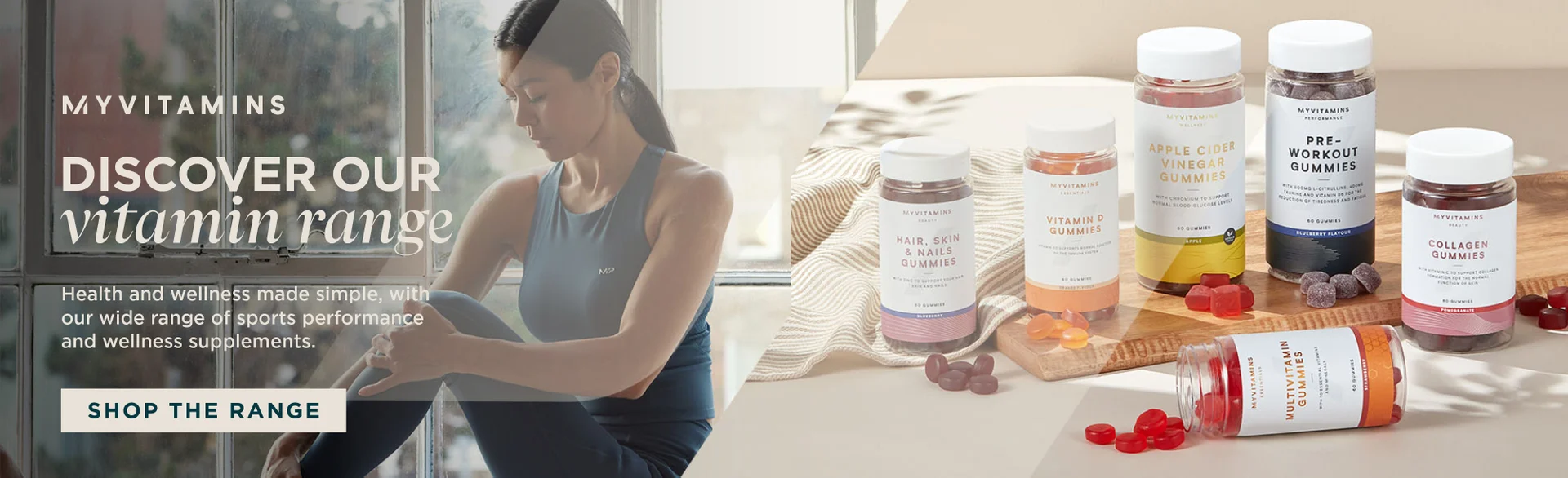 Health & wellness made simple. From performance supplements to your every day essentials, we've got you covered.