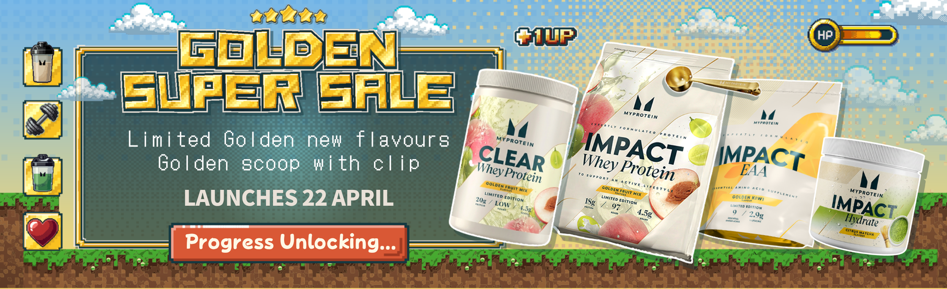Golden Super Sale Limited Products launches 22nd Apr